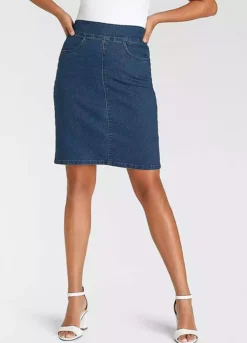 Arizona Denim Skirt -Deals Glam Jiva Store Arizona Denim Skirt23761258FRSP