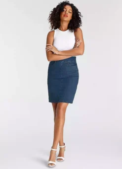 Arizona Denim Skirt -Deals Glam Jiva Store Arizona Denim Skirt23761258FRSP W03