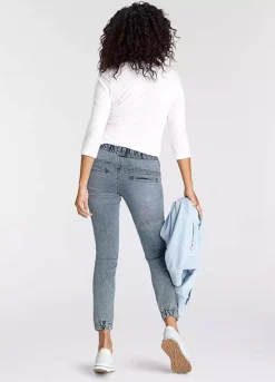 Arizona Elasticated Waist Straight Leg Jeans -Deals Glam Jiva Store Arizona Elasticated Waist Straight Leg Jeans93115248FRSP W06