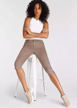 Arizona High Waist Capri Jeans -Deals Glam Jiva Store Arizona High Waist Capri Jeans76706125FRSP W03