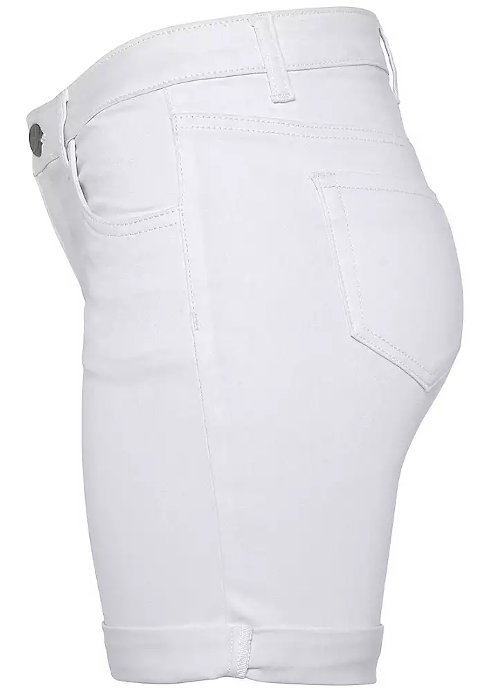 Arizona Mid-Waist Denim Shorts 5 Arizona Mid-Waist Denim Shorts - Image 3