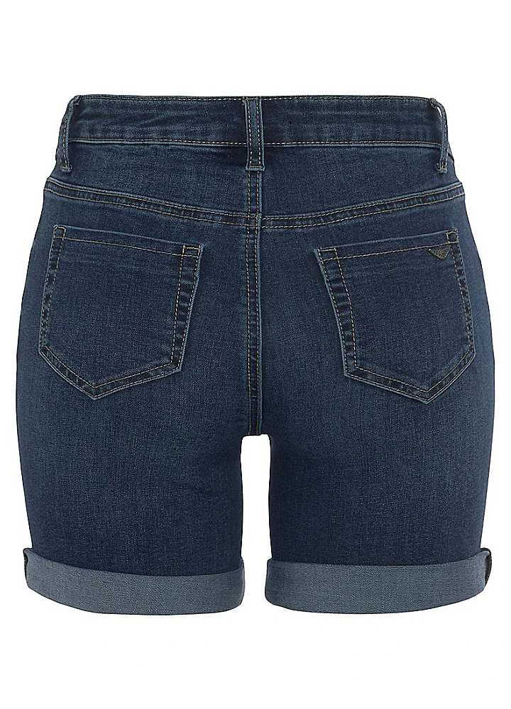 Arizona Mid-Waist Denim Shorts 14 Arizona Mid-Waist Denim Shorts - Image 12