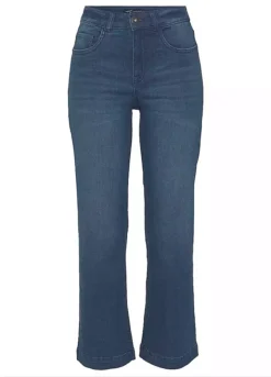 Arizona Wide Leg Cropped Jeans -Deals Glam Jiva Store Arizona Wide Leg Cropped Jeans87154431FRSC