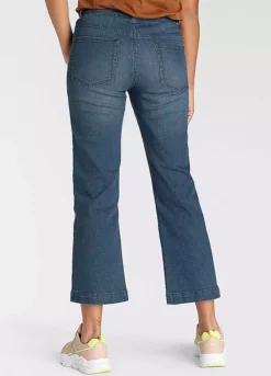 Arizona Wide Leg Cropped Jeans -Deals Glam Jiva Store Arizona Wide Leg Cropped Jeans87154431FRSP W01