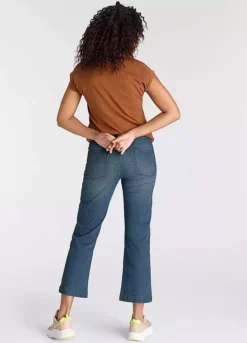 Arizona Wide Leg Cropped Jeans -Deals Glam Jiva Store Arizona Wide Leg Cropped Jeans87154431FRSP W05