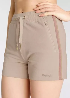 Bench Glitter Stripe Relaxation Shorts -Deals Glam Jiva Store Bench Glitter Stripe Relaxation Shorts81949623FRSP W03