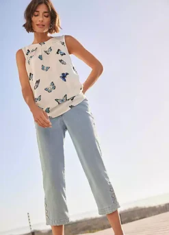 Cropped Jeans -Deals Glam Jiva Store Cropped Jeans929024FRSL