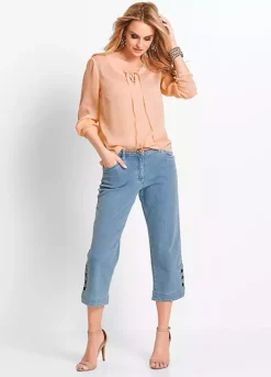 Cropped Jeans -Deals Glam Jiva Store Cropped Jeans929024FRSP W04