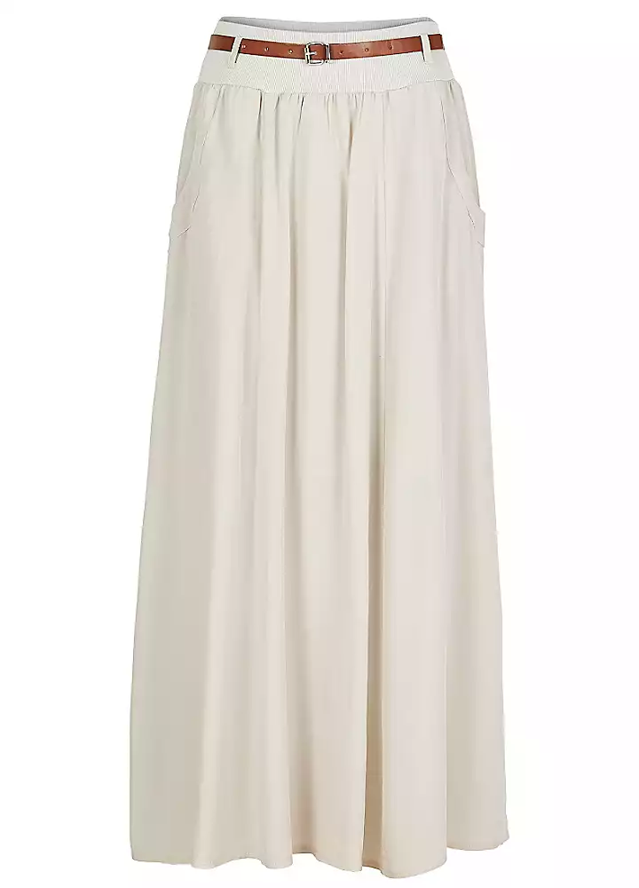 Elasticated Waist Festival Maxi Skirt 3 Elasticated Waist Festival Maxi Skirt