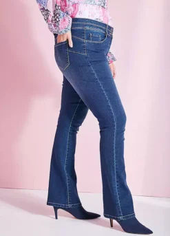 Feel Good Lift & Sculpt Mia Bootcut Jeans Blue