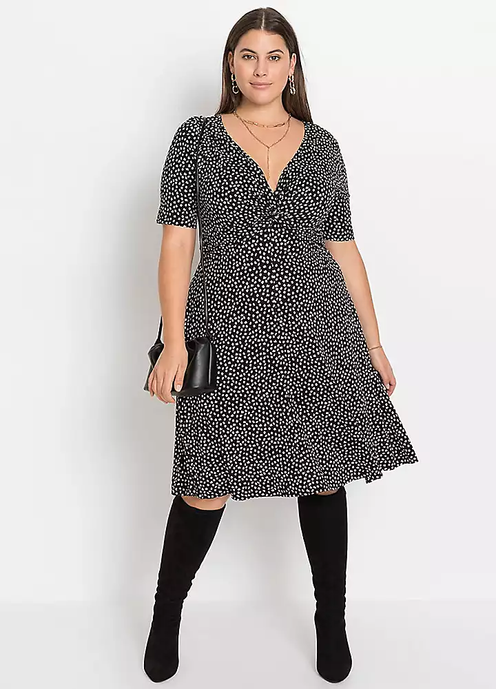 Floral Jersey Dress 3 Floral Jersey Dress