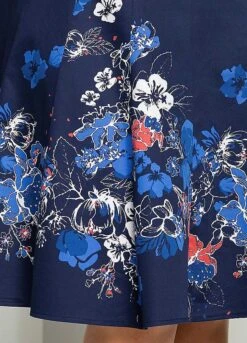 Sheego Floral Print Dress