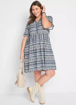 Folklore Print Dress