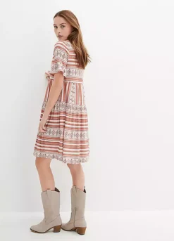 Folklore Print Dress -Deals Glam Jiva Store Folklore Print Dress946560FRSP W01