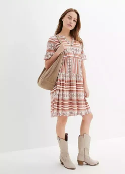 Folklore Print Dress -Deals Glam Jiva Store Folklore Print Dress946560FRSP W04