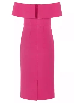Kaleidoscope Hot Pink Stretch Bodycon Dress