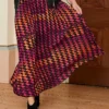 Kaleidoscope Printed Geo Maxi Skirt -Deals Glam Jiva Store Kaleidoscope Printed Geo Maxi Skirt14H116FRSP W04