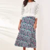 Kaleidoscope Reversible Printed Georgette Skirt -Deals Glam Jiva Store Kaleidoscope Reversible Printed Georgette Skirt31R681FRSP W04