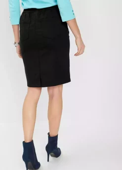 Knee Length Pencil Skirt -Deals Glam Jiva Store Knee Length Pencil Skirt932092FRSP W01