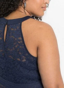 Lace Bodice Maxi Dress