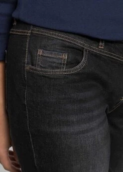 Sheego Lana Used-Effect Straight Leg Stretch Jeans 18 Sheego Lana Used-Effect Straight Leg Stretch Jeans -Deals Glam Jiva Store Lana Used Effect Straight Leg Stretch Jeans20B246FRSP W04