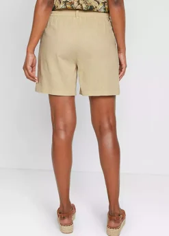 Linen Shorts -Deals Glam Jiva Store Linen Shorts967487FRSP W01