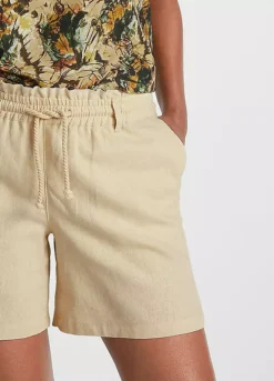 Linen Shorts -Deals Glam Jiva Store Linen Shorts967487FRSP W02