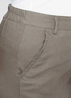 Loose Linen Blend Trousers -Deals Glam Jiva Store Loose Linen Blend Trousers909672FRSB W02