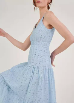 Monsoon Belle Broderie Tiered Dress