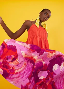 Monsoon Khari Abstract Print Midi Skirt -Deals Glam Jiva Store Monsoon Khari Abstract Print Midi Skirt57C338FRSP W07