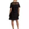Phase Eight Nika Black Tiered Shift Dress