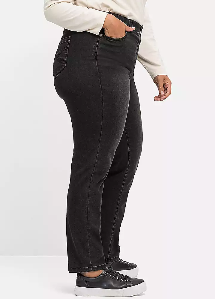 Sheego Black Jeans 4 Sheego Black Jeans - Image 2