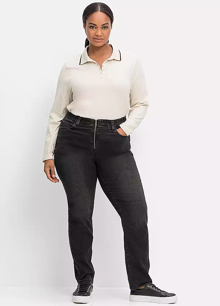 Sheego Black Jeans 5 Sheego Black Jeans - Image 3