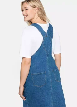 Sheego Denim Dunagree Dress