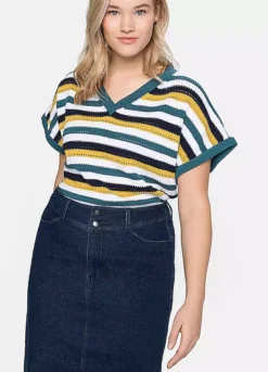 Deals Glam Jiva Store 22 Sheego Denim Midi Skirt