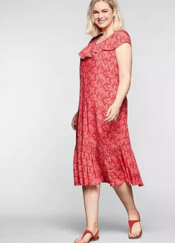 Sheego Flounce Dress