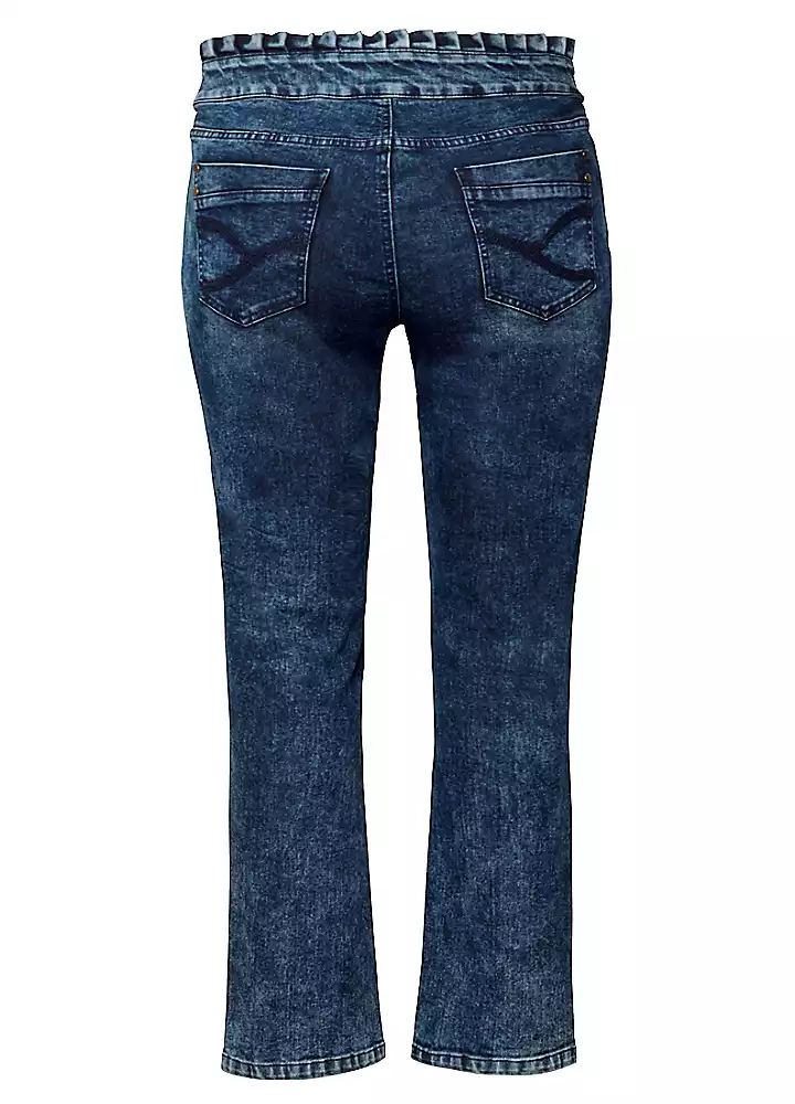 Sheego Paperbag Waist Jeans 4 Sheego Paperbag Waist Jeans - Image 2