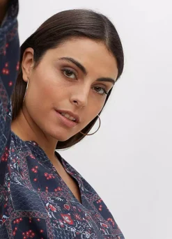 Sheego Printed Maxi Dress