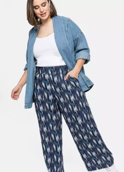 Sheego Printed Trousers -Deals Glam Jiva Store Sheego Printed Trousers78K978FRSP W04