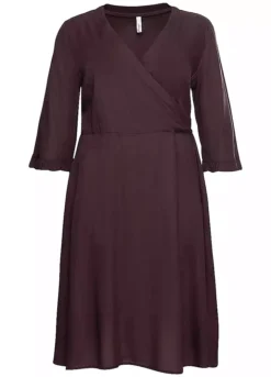 Sheego Wrap Midi Dress -Deals Glam Jiva Store Sheego Wrap Midi Dress22X873FRSC