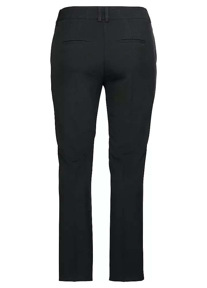 Sheego Straight Cut Pleated Trousers 5 Sheego Straight Cut Pleated Trousers - Image 3