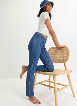 Straight Stretch Jeans -Deals Glam Jiva Store Straight Stretch Jeans925956FRSP