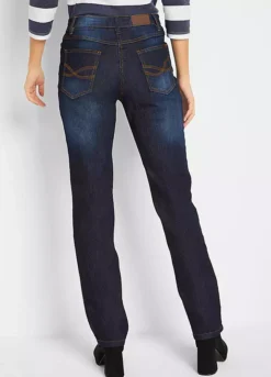 Straight Stretch Jeans -Deals Glam Jiva Store Straight Stretch Jeans953103FRSP W01
