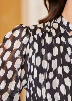 Together! Together Spot Print Maxi Dress