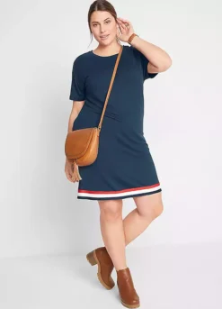 Bonprix Contrast Trim Dress -Deals Glam Jiva Store bonprix Contrast Trim Dress918782FRSB W04