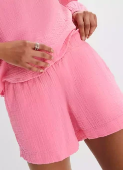 Bonprix Cotton Elasticated Waist Shorts -Deals Glam Jiva Store bonprix Cotton Elasticated Waist Shorts941069FRSP W02