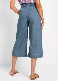 Bonprix Elasticated Waist Wide Leg Culottes -Deals Glam Jiva Store bonprix Elasticated Waist Wide Leg Culottes969423FRSP W01