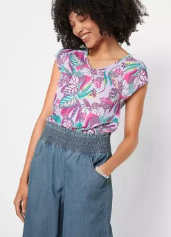 Bonprix Elasticated Waist Wide Leg Culottes -Deals Glam Jiva Store bonprix Elasticated Waist Wide Leg Culottes969423FRSP W02