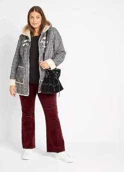 Bonprix Flared Cord Trousers -Deals Glam Jiva Store bonprix Flared Cord Trousers928745FRSB W04