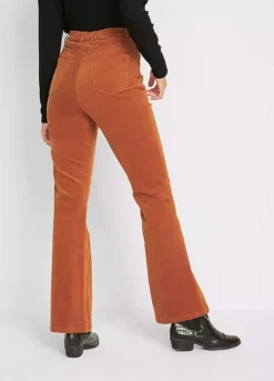 Bonprix Flared Cord Trousers -Deals Glam Jiva Store bonprix Flared Cord Trousers928751FRSP W01